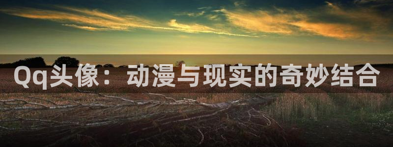 高清里番动漫：Qq头像：动漫与现实的奇妙结合
