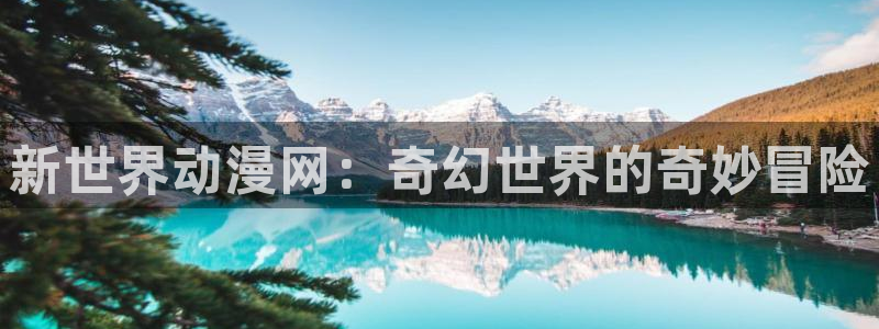 免费看动漫里番：新世界动漫网：奇幻世界的奇妙冒险