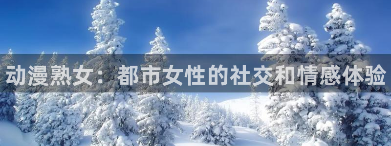 里番动画片：动漫熟女：都市女性的社交和情感体验